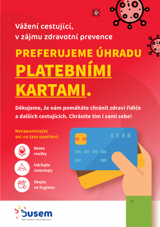 Platby v autobusech